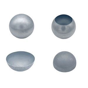 Bola de acero al carbono de 80mm Esferas huecas de acero del hemisferio medio de acero para esgrima Enrejado y puertas - Product Image 6