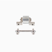 Poulie en acier chromé à rainure en U 28*16 pour machine à tordre 650, largeur de l'arc 40mm