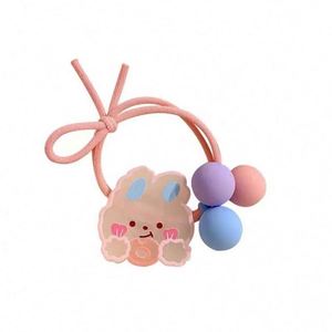 Accessoires Cheveux Mignon Élastiques Motif Animal Tendance Coréenne – <span class=keywords><strong>Chouchou</strong></span> Tissu Fleur Papillon Dessin Animé pour Bébés Filles et Enfants - Product Image 5