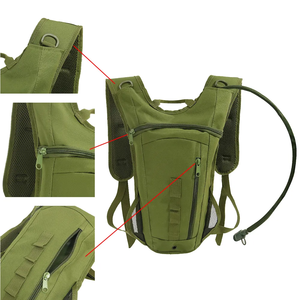 <span class=keywords><strong>Mochila</strong></span> de hidratación táctica con vejiga de agua TPU Molle Ciclismo Beber 3L Bolsa de agua - Product Image 5