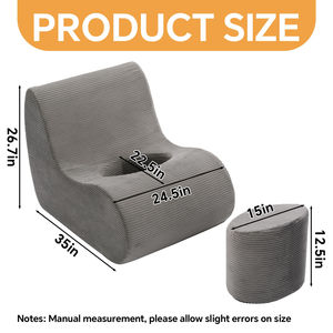 Online Shopping India Contemporary Compression Pack Ottoman <b>Sofa</b> Mall Villa Space Saving <b>Small</b> Space Friendly - Product Image 6