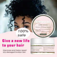 Crème Marocaine OEM 250ml Masque Capillaire Herbal Nourrissant Bio pour Cheveux Secs Volume Lisse Brillant Prévention Chute de Cheveux MOQ