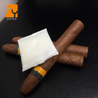 Sac de régulation d'humidité à deux voies RH58% 62% 72% en fibre, 63g en 100*130mm pour herbes, fleurs et humidor à cigares