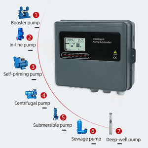 Şamandıralı Şalter ve Basınç Göstergeli Otomatik Pompa Kontrolü, Zamanlayıcılı Sulama Su Pompası Kontrol Cihazı - Product Image 4