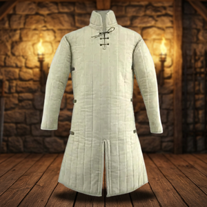 Veste longue matelassée en coton de style chinois pour homme, col mandarin, hiver, épaisse, rembourrée, couleur unie, coupe classique - Product Image 2