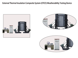 Dispositif d'essai d'isolation thermique extérieure composite (ETICS) pour l'évaluation de la résistance aux intempéries - Product Image 6
