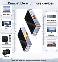 Dongle TV sans fil double bande 1080P de haute qualité pour transmetteur WiFi intelligent, 128 Mo de ROM, compatible Miracast Airplay, garantie 12 mois