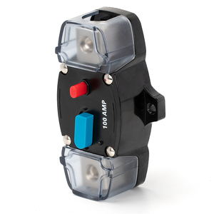 Disjoncteur 30A avec réinitialisation manuelle 12-48V CC, porte-fusibles en ligne pour autoradio, onduleur automobile - Product Image 2