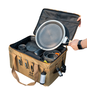Bolsa de Almacenamiento Táctica para Exteriores de Gran Capacidad, 30L, Tela Oxford, Impermeable IPX-5, Grosor de 3mm, Anticolisión, para Tanque de Gasolina, Camping - Product Image 4