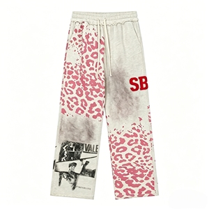 Custom Clothing Manufacturer 100% Cotton Acid Wash Heavyweight Vintage Streetwear Sweatpants <strong>and</strong> <strong>Hoodie</strong> <strong>Set</strong> for <strong>Men</strong> - Product Image 4