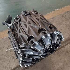 Oferta especial de hoy, excavadora de ruedas antideslizante STND, pista de protección de neumáticos de forja reforzada - Product Image 4