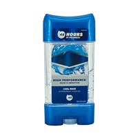 Gel déodorant anti-transpirant longue durée de Cologne à base de plantes OEM de haute qualité de 3oz avec protection contre la transpiration de 48 heures à des prix abordables