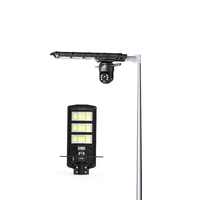 Éclairage Solaire Extérieur Avec Caméra CCTV, Lampadaire Solaire Intégré, Lampadaires Solaires Extérieurs à LED