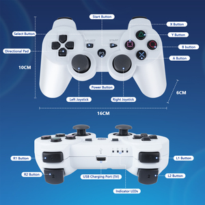 ACEBOTT Pack d'extension de manette de jeu avec Bluetooth intégré et fonction de décodage d'adresse <span class=keywords><strong>MAC</strong></span> pour projets scolaires et kits de voitures robotiques ESP32 - Product Image 6