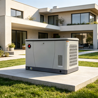 ApexGen-Générateur de gaz résidentiel de 12kW, installation facile, faible entretien, support 3-en-1 en option, carburant au gaz naturel