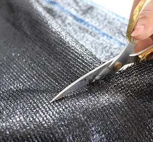 Filet d'ombrage agricole HDPE noir d'usine avec filet en plastique <span class=keywords><strong>de</strong></span> protection solaire traité aux UV - Product Image 4