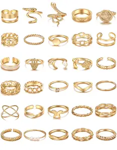 Anel de ouro liso 18k, anel de qualidade de fábrica, atacado minimalista, barato, joias de moda, luxuoso, personalidade, boho, anel personalizado, 2023