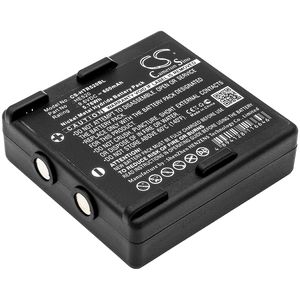 Batterie compatible CAMERON SINO Htr520bl NiMh 9.6V 600M Ah pour Hetronic Abitron Italie - Product Image 1
