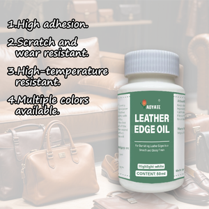 <span class=keywords><strong>Peinture</strong></span> pour Bords en Cuir en Gros : Revêtement Aquatique 50ML <span class=keywords><strong>Blanc</strong></span> pour Prévenir les Fissures et les Bords Rugueux - Product Image 5