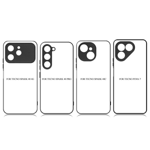 เคสโทรศัพท์ซิลิโคน TPU เปล่าพิมพ์ซับลิเมชัน2D ออกแบบเองได้ฝาครอบป้องกันสำหรับ <span class=keywords><strong>tecno</strong></span> Spark 40 40C 40Pro <span class=keywords><strong>pova</strong></span> 7 - Product Image 2