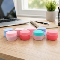 Pot en plastique personnalisé de haute qualité 20g 30g 50g – Pots vides en plastique avec couvercles pour emballage cosmétique, crème pour les yeux, soins de la peau