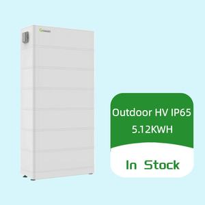 Batterie Growatt LiFePo4 Haute Tension 360-950V 5.12KWH 6000 Cycles Systèmes d'Énergie Électrique ARK 5.1XH IP65 Extérieur - Product Image 1