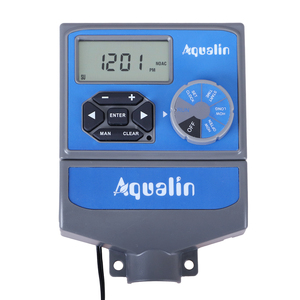 Programmateur d'arrosage analogique Aqualin avec système d'irrigation goutte-à-goutte automatique, alimenté par piles, pour extérieur - Product Image 3