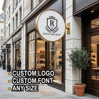 Panneau LED rétroéclairé de forme organique, enseigne personnalisée pour café, magasin, entreprise, fabricant d'enseignes murales, boîte à lumière murale