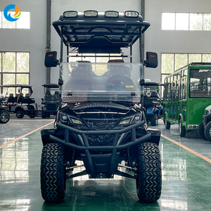 <span class=keywords><strong>Voiture</strong></span> <span class=keywords><strong>de</strong></span> golf tout-terrain Robetaa 6 places avec batterie au lithium 72V et grandes roues pour la chasse - Product Image 2