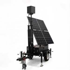 Remorque <span class=keywords><strong>solaire</strong></span> <span class=keywords><strong>autonome</strong></span> mobile avec vidéosurveillance sans fil pour la surveillance des emplacements éloignés - Product Image 4