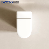 S021 Bidet intelligent moderne, toilettes intelligentes, ouverture automatique, réservoir électronique dissimulé, design monobloc pour hôtels, restaurants