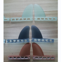 Ailerons latéraux en fibre de verre pour planche de surf Waterplay, pour longboard et wakeboard, petits ailerons jumeaux / ailerons simples, ailerons jumeaux
