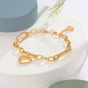 Bijoux fins sans cyanure Xinfly, chaîne en or 999 5D, or pur 24 carats, bracelet à boucle personnalisée en forme de cœur - Product Image 2