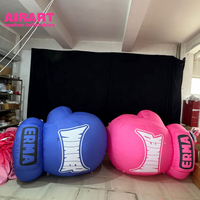 Boxe Kickboxing MMA Fighting Training Activité Gants de boxe gonflables Ballon avec lumière LED