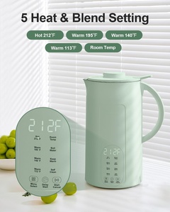 Machine à lait de soja automatique, électrique, mini, portable, en acier inoxydable, pour bébé, pour la maison, mixeur à soja - Product Image 2