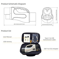 Adaptateur de charge rapide CC 1000V 400A Gbt vers Ccs2, étanche, connecteur de charge rapide à courant élevé pour véhicules à énergie nouvelle