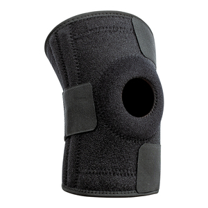 Genouillère ajustable à rotule ouverte pour le soulagement des douleurs sportives - Product Image 1