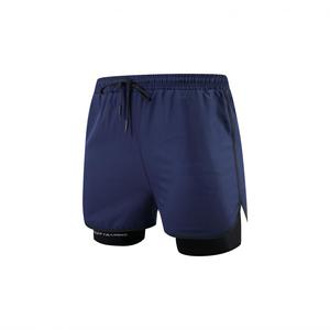 Pantalones cortos de rendimiento para hombre de compresión transpirable para actividades al aire libre con costuras antirozaduras - Product Image 6