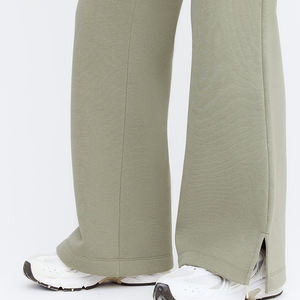 Pantalon taille haute à jambes larges Gym <span class=keywords><strong>Jogging</strong></span> Wear Femmes Tenues Pantalons longs de haute qualité - Product Image 2