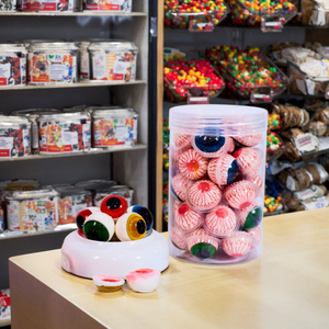 Halal <span class=keywords><strong>JDH</strong></span> prezzo all'ingrosso della fabbrica 3D bulbo oculare gelatina Gummies fruttato sapore agrodolce Multi-colorato delizioso Halal Packaging - Product Image 1