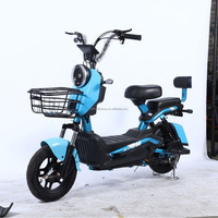 Vélo Électrique Urbain Adulte avec Cadre en Acier, Pneu Tubeless 14 Pouces, Batterie 20A 48V Puissante 500W - Vente en Gros Usine