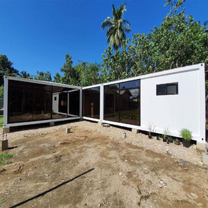Bâtiment d'appartements modulaire de haute qualité, respectueux de l'environnement, 20 pieds, 40 pieds, bureau, magasin, maison préfabriquée moderne <span class=keywords><strong>en</strong></span> conteneur - Product Image 1