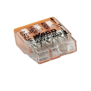 Wagos 2273 203 đẩy trong dây thiết bị đầu cuối 3 pinos Chất lượng cao ban đầu 2273 203 đẩy trong dây 3 pin kết nối nhanh chóng wggos kết nối - Product Image 3