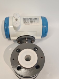 Watermetering proces  Elektromagnetische flowmeter Water magnetische flowmeter 4-20mA RS485 Modbus PTFE SS316 4 elektroden - Product Image 4