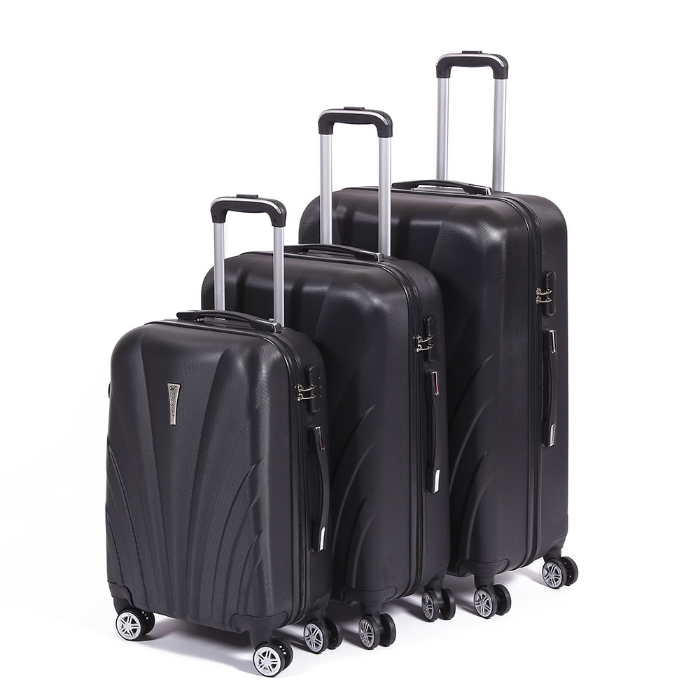 Hard Shell ABS Travel Luggage Set 20 24 28 Inch Piece Sets Wheels  Spinner Suitcase Business Trip Luggage Suitcase
