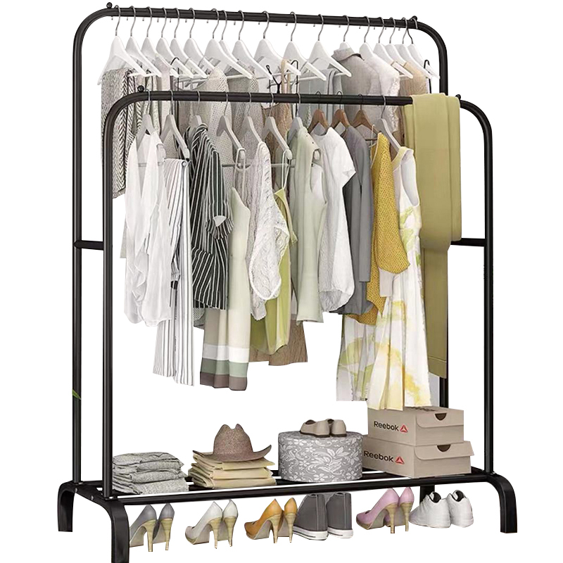 Nieuwe Storage Jas Stand Draagbare Doek Rack Ruimtebesparende Kleerhangers