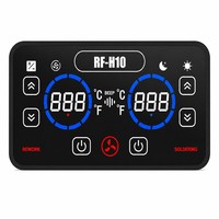 Station de Retravail à Air Chaud 2-en-1 RF-H10 avec Fer à Souder 210, Double Écran LCD, Veille Intelligente, Chauffage Rapide, Résistant à l'Oxydation