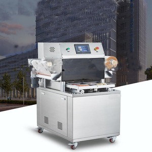Armoire d'hygiène alimentaire SUS304 pour viande mijotée, <span class=keywords><strong>charcuterie</strong></span>, machine d'emballage sous vide automatique à découpe de film - Product Image 3
