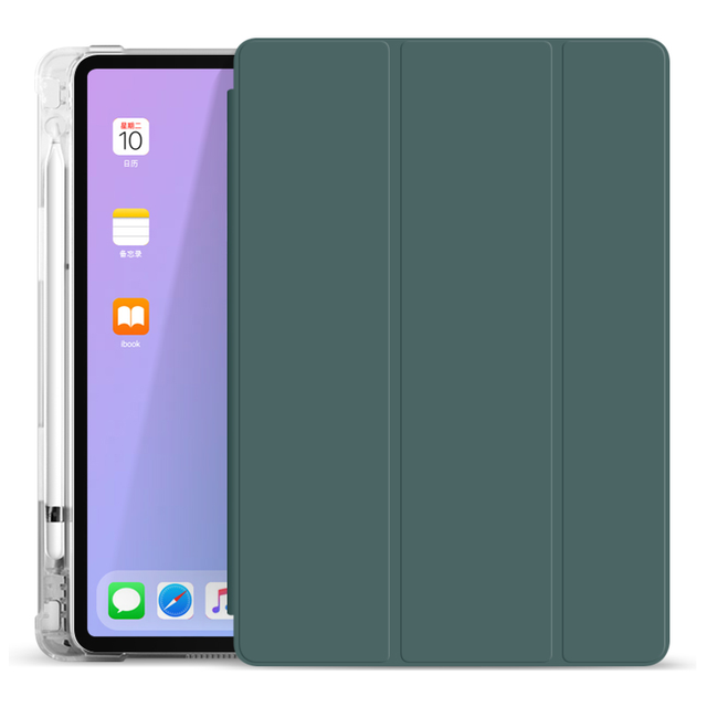 PU Leather Folio Shockproof Protective Rugged Case Cover With Pencil Holder for iPad Air4/5 10.9 2022