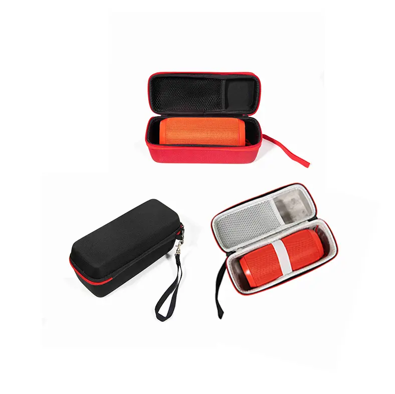 Customized Waterproof Portable Wireless Speakers Box Carry Bag Zipper Travel EVA Case for Storage J B L Bluetooth Speaker